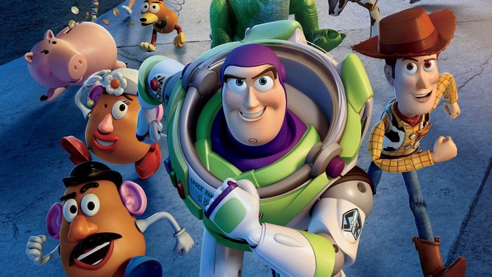 Buzz Lightyear and Woody from Toy Story 3