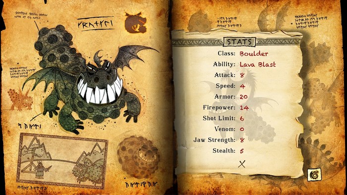 Krakenscale Dragon Stats from Book of Dragons