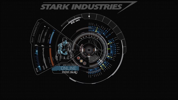 Stark Industries Iron Man HUD