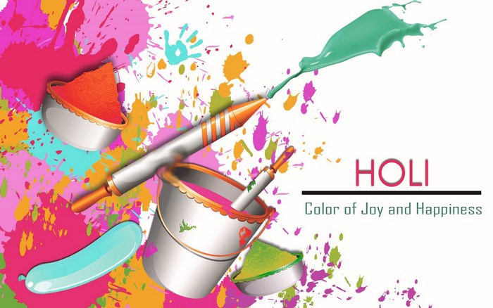 Holi Color of Joy and Happiness