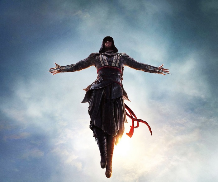Assassin from Assassin's Creed in the sky
