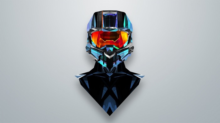 Justin Maller's Halo Helmet 4K