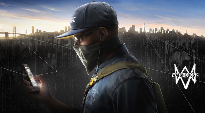 Watch Dogs 2 Character with Smartphone in 4K