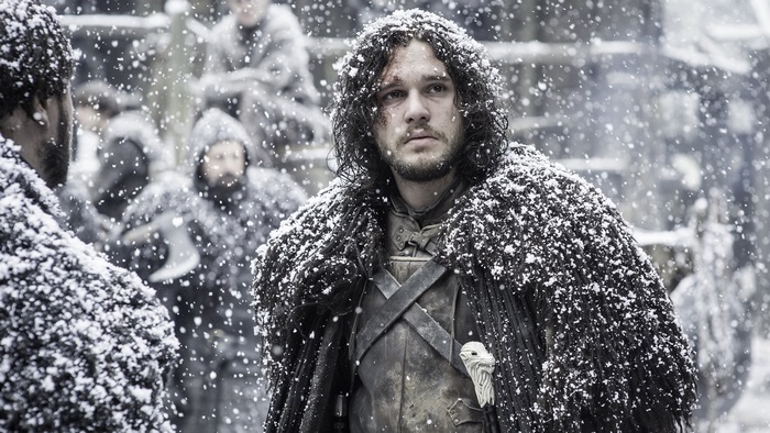Jon Snow in Snowfall Game of Thrones 4K
