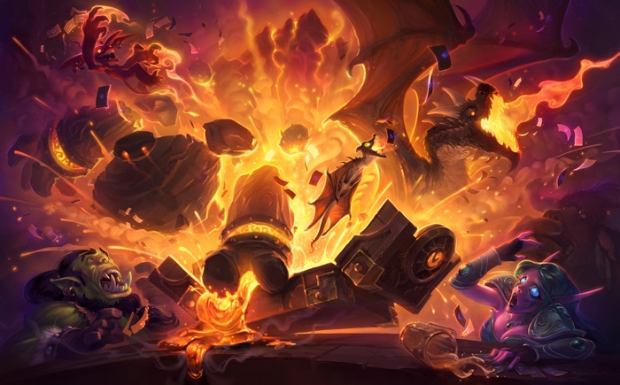 Hearthstone: Dragons and Fire Elementals