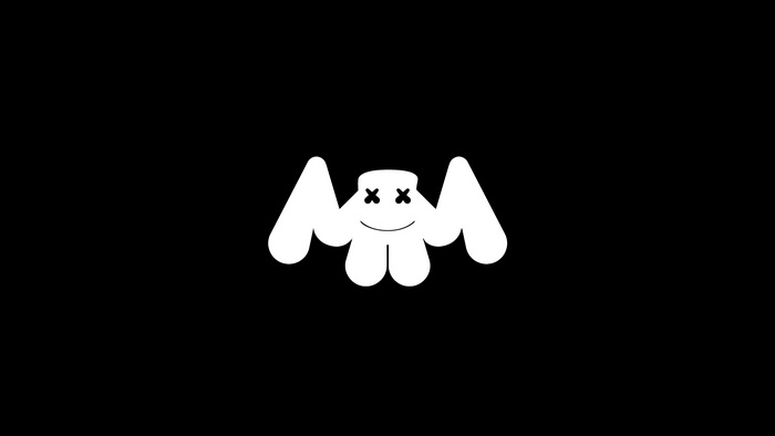 Marshmello logo 4K