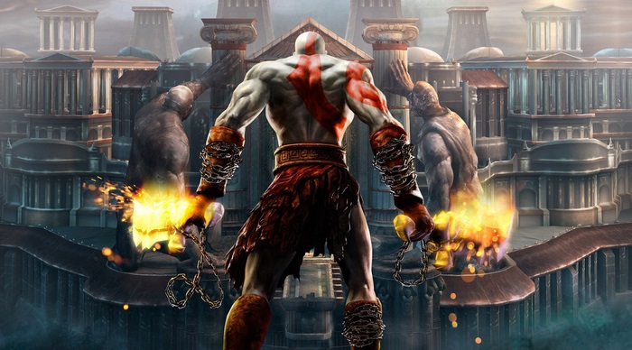 God of War 4K Epic Battle Scene