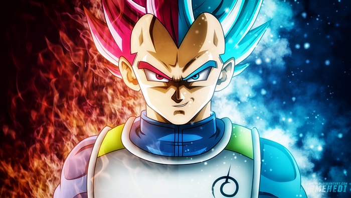 Vegeta from Dragon Ball 4K