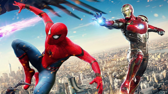 Spider-Man and Iron Man 4K Action Scene