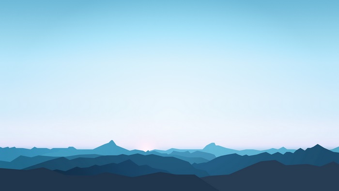 Mountains 4K Pretty Background