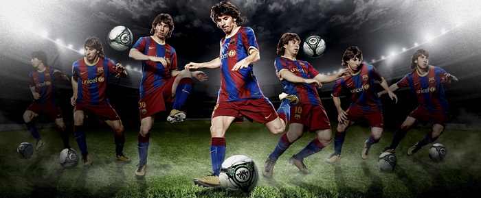 Lionel Messi Football 4K Action Sequence