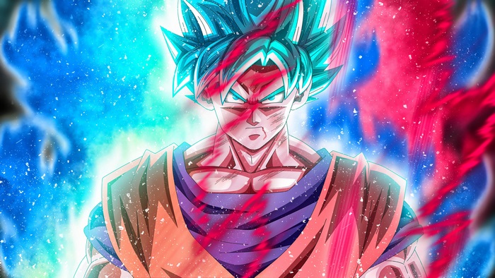 Goku from Dragon Ball Super in 4K
