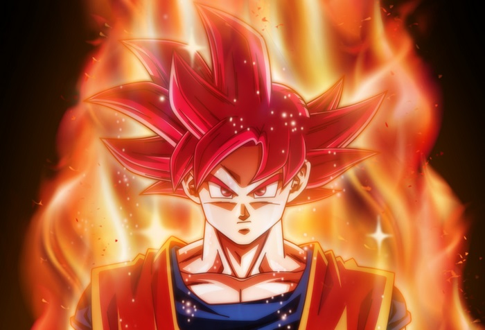 Goku from Dragon Ball Super in 4K