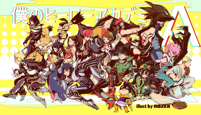 My Hero Academia characters illustration 4K