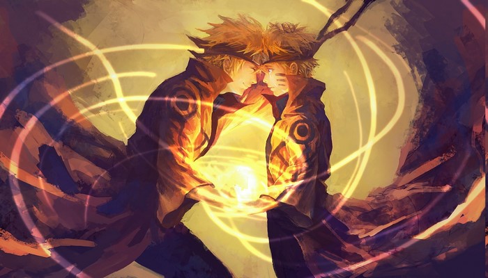 Naruto Shippuden: Naruto and Minato with Rasengan
