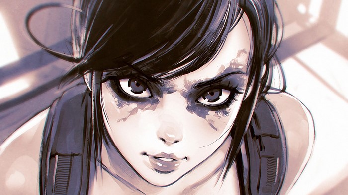 Quiet from Metal Gear Solid by Ilya Kuvshinov
