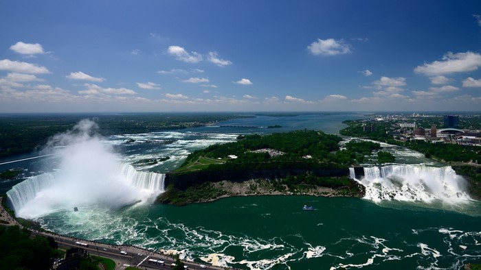 Niagara Falls Majestic Waterfall Landscape