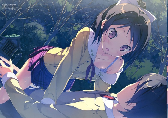 Mai Makimaki and Youto Yokodera from Ouji to Warawanai Neko