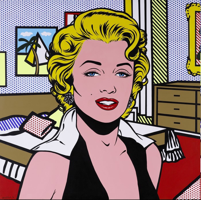 Marilyn Monroe Pop Art Painting