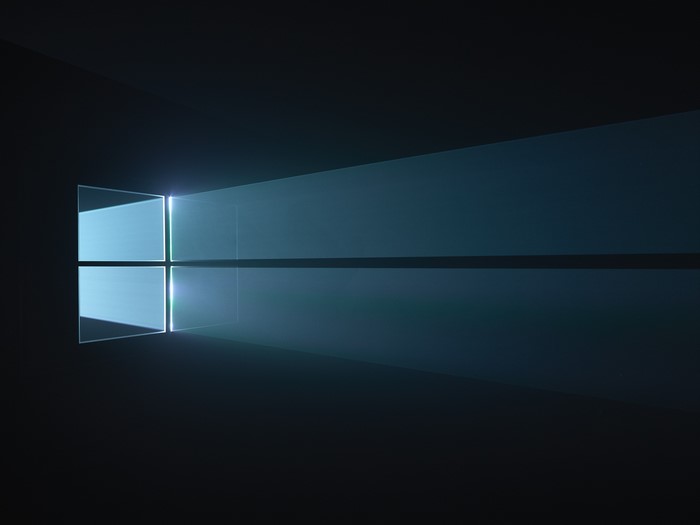 Windows 10 Light Beam Abstract Design
