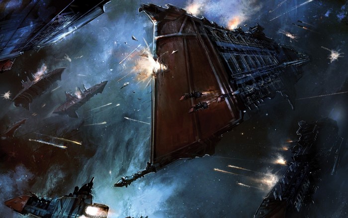 Warhammer 40,000 Spaceship Battle