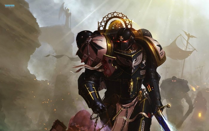 Space Marine from Warhammer 40,000