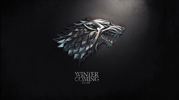 Game of Thrones House Stark Direwolf Sigil