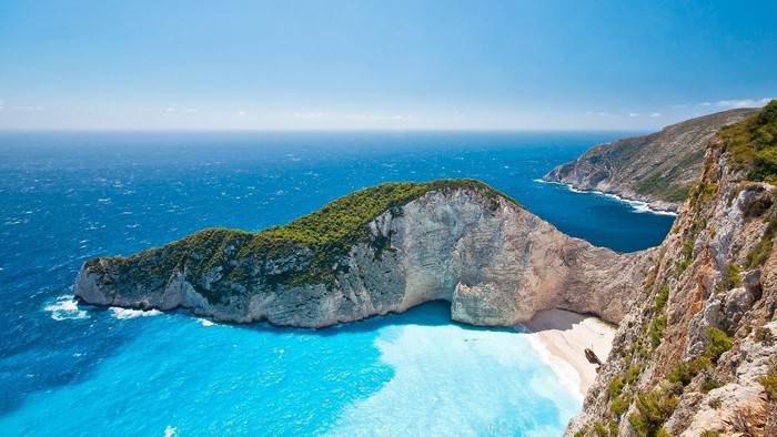 Navagio Beach, Zakynthos, Greece