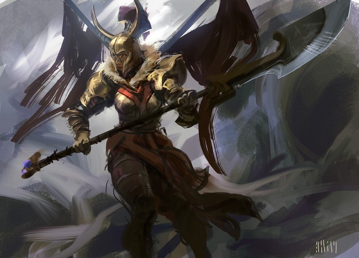 Legion Commander from Dota 2
