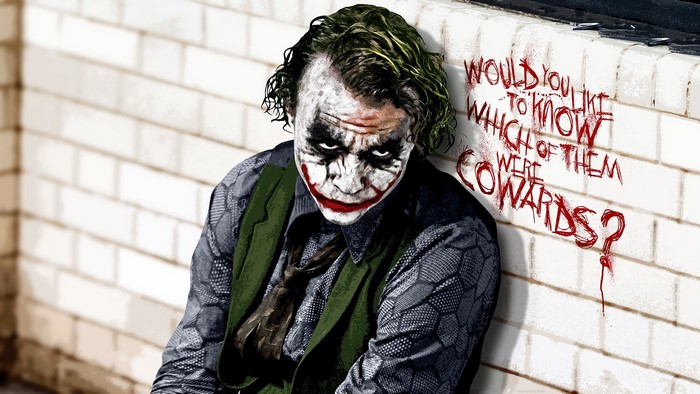 The Joker from The Dark Knight
