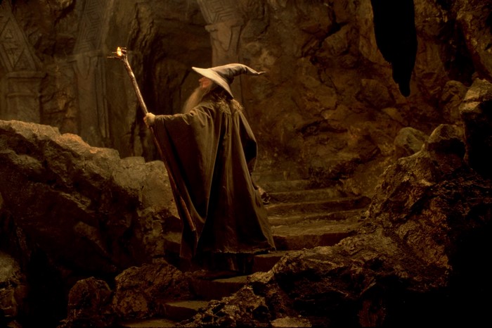 Gandalf in Moria from The Lord of the Rings