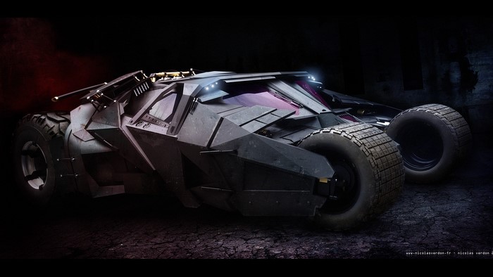The Batmobile from Batman