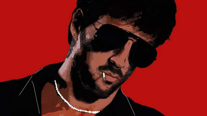 Man with sunglasses and cigarette from Cobra
