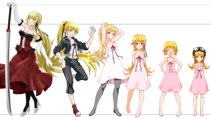 Oshino Shinobu from Monogatari Series