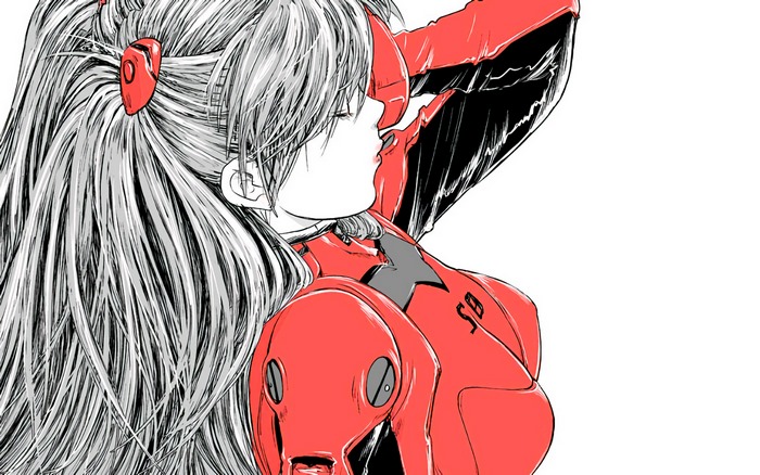 Asuka Langley Soryu from Neon Genesis Evangelion