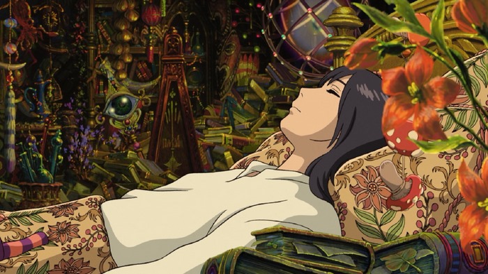 Sophie from Howl's Moving Castle sleeping