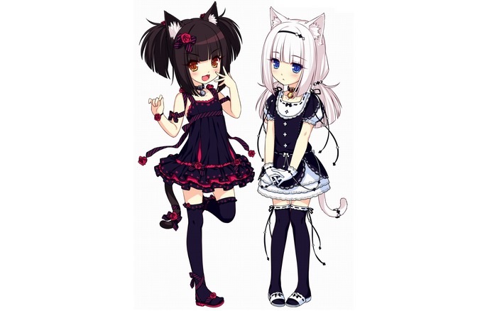NekoPara Anime Girls with Cat Ears