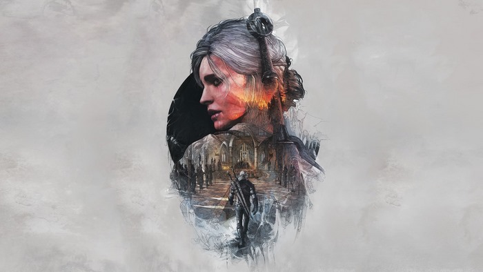 Ciri and Geralt from The Witcher 3: Wild Hunt