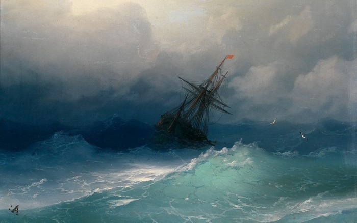 The Ninth Wave by Ivan Aivazovsky