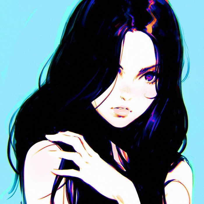 Artwork by Ilya Kuvshinov