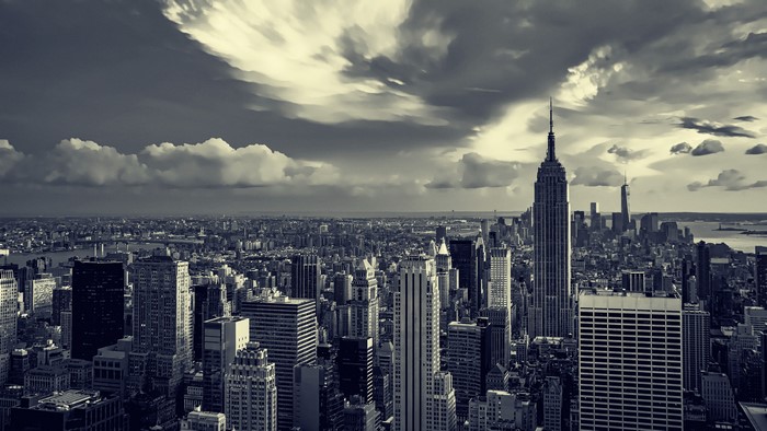 New York City Skyline with Empire State Building