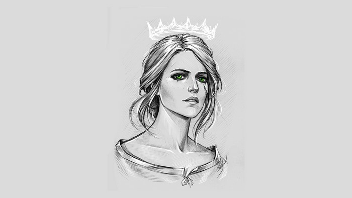 Ciri from The Witcher 3 Wild Hunt Fan Art