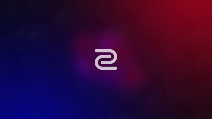 Zowie logo on abstract background