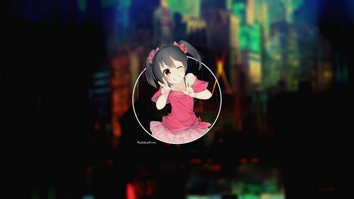 Yazawa Nico from Love Live in a pink dress