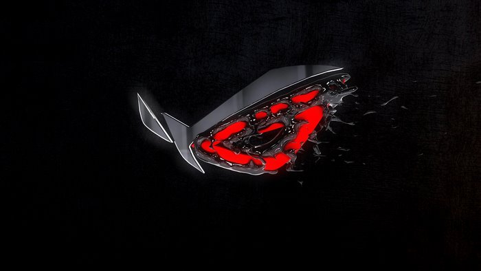 ASUS Republic of Gamers logo 4K
