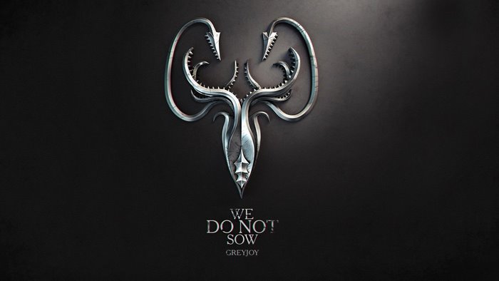 Greyjoy House Sigil from Game of Thrones