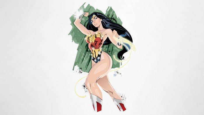 Wonder Woman from DC Comics illustration