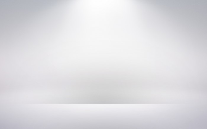 Empty stage with spotlights and gradient background