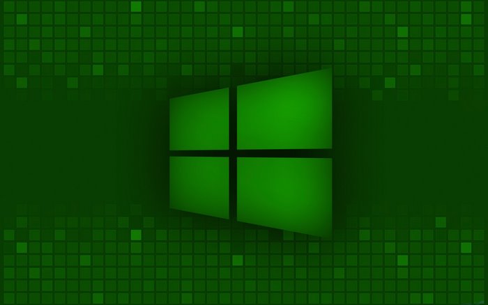 Microsoft Windows 8 Logo Green