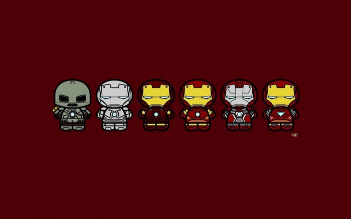 Iron Man Suits from Marvel Cinematic Universe